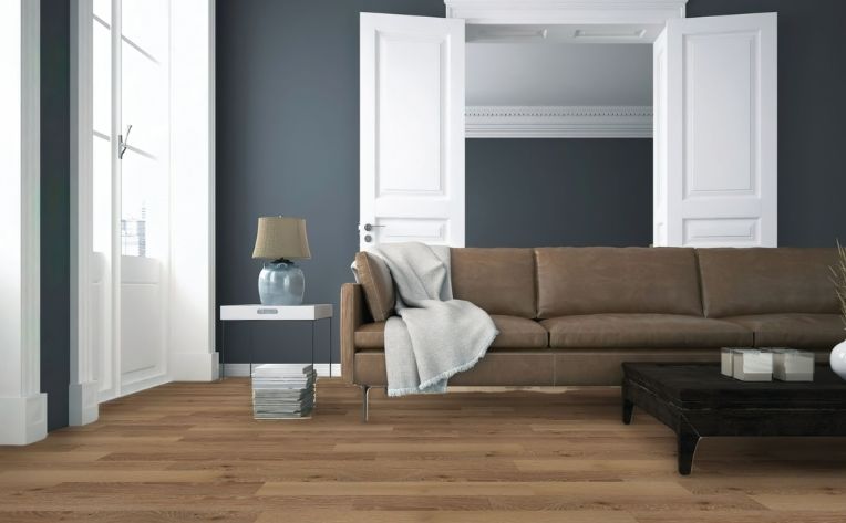 Simple Brown Living Room Style Watch